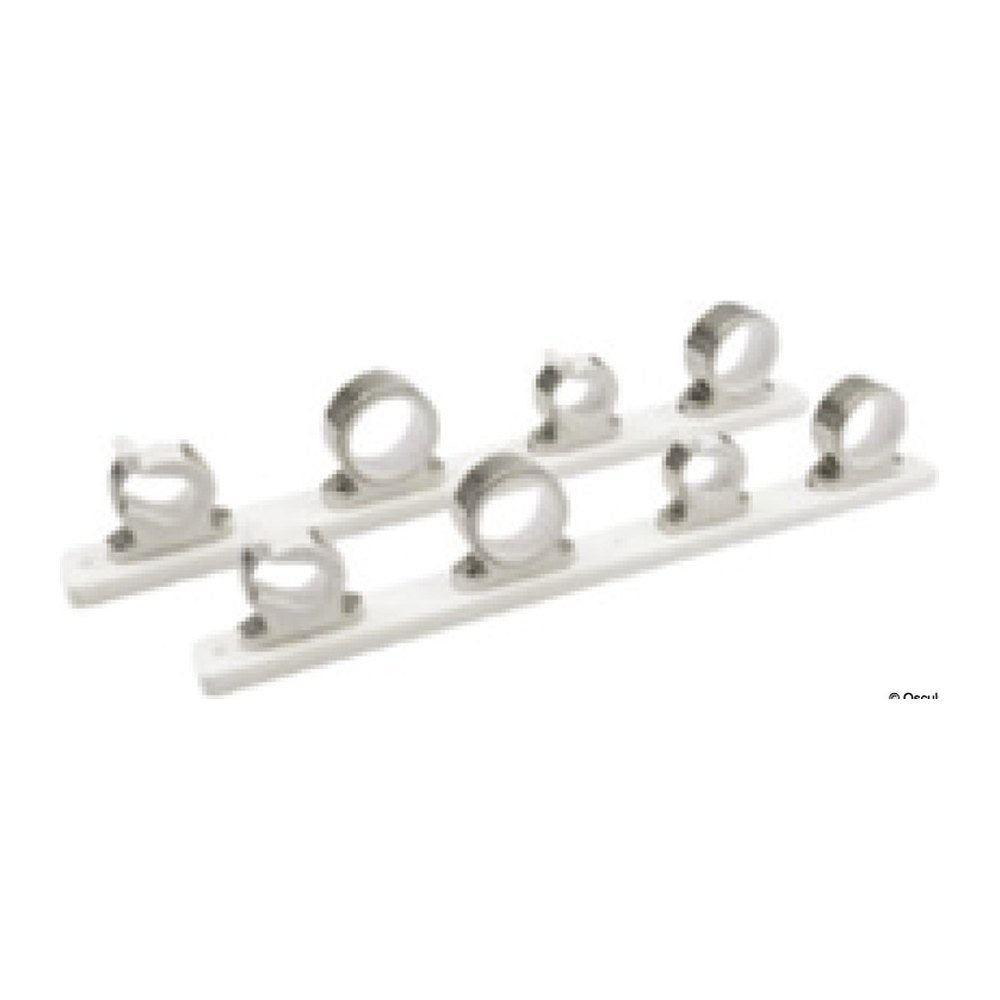 Aluminum fishing rod holder (for 4 rods) - foto originale Osculati Srl