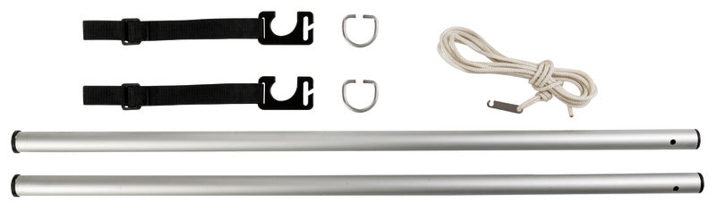Handrail kit aluminium 240 cm - foto originale Osculati Srl