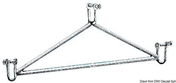 Gangway SS balance gear - foto originale Osculati Srl