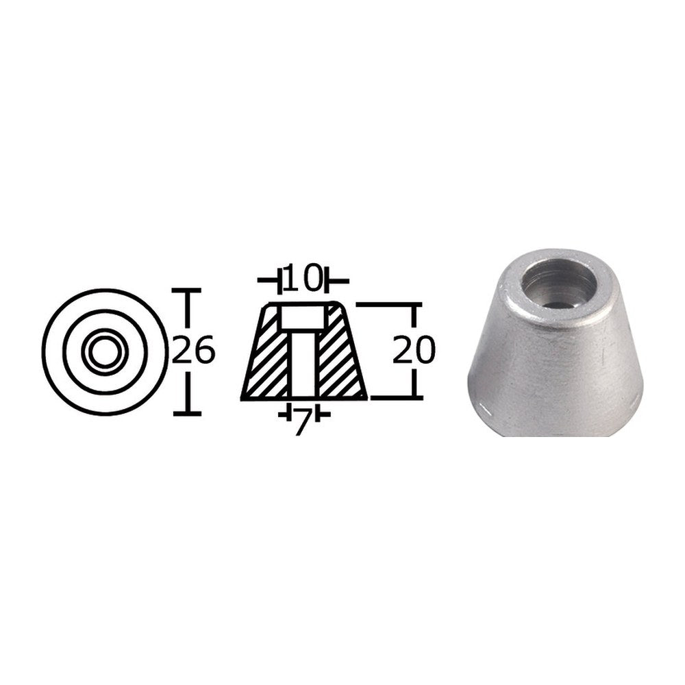Tecnoseal Bow Truster ogive - foto originale Osculati Srl