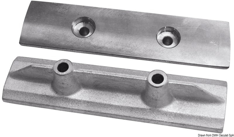 Tecnoseal Onboard zinc bar anode for Yamaha - foto originale Osculati Srl