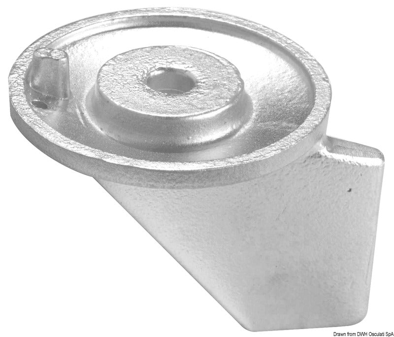 Tecnoseal Magnesium fin anode 55/85 HP + 40/70 4-stroke - foto originale Osculati Srl