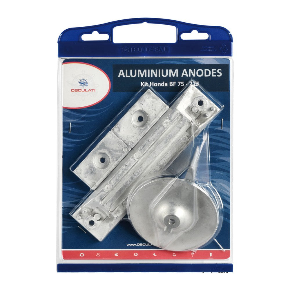 Osculati by Tecnoseal Magnesium anode kit for Honda outboards 75/225 HP - foto originale Osculati Srl