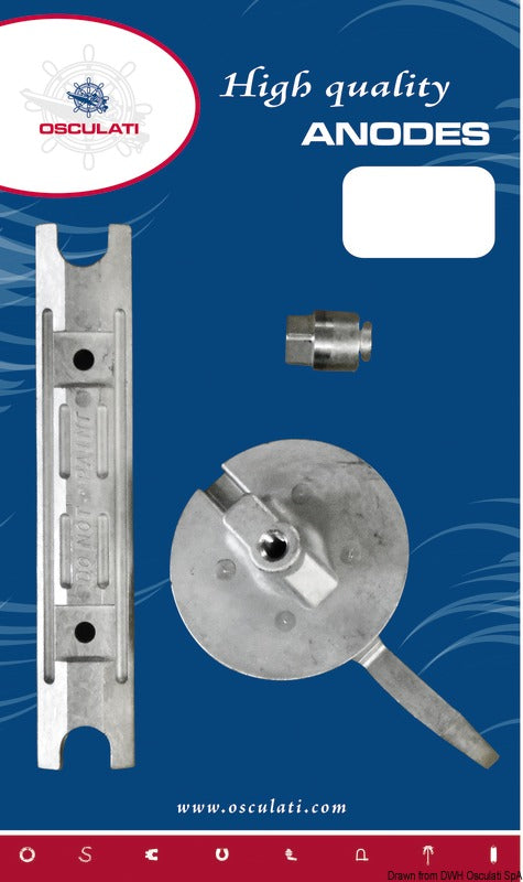 Osculati by Tecnoseal Anode kit for Yamaha outboards 80/100 HP - foto originale Osculati Srl