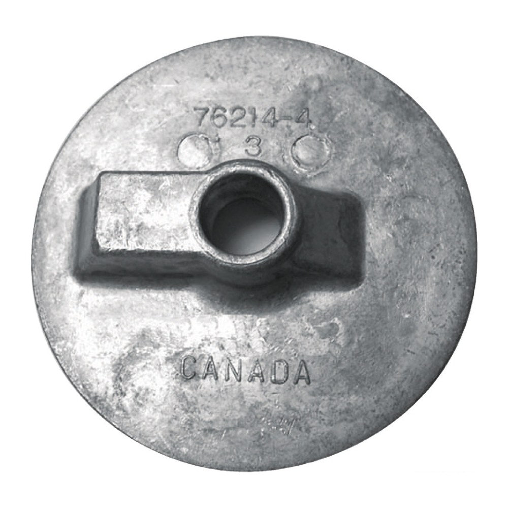 Tecnoseal Flat fin zinc anode for Bravo - foto originale Osculati Srl
