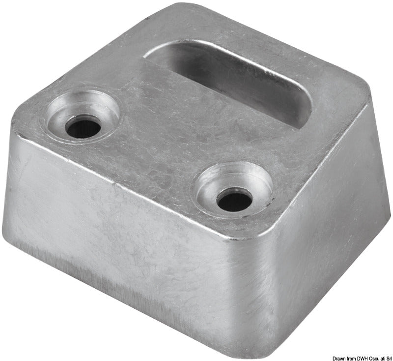 Tecnoseal Aluminium leg anode OMC Cobra DuoProp - foto originale Osculati Srl