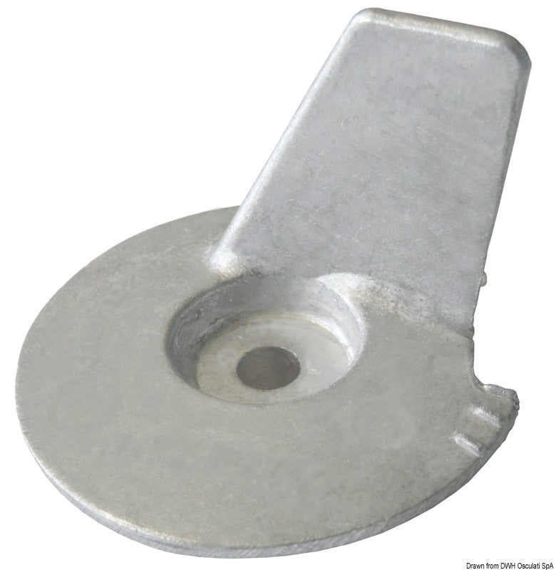 Tecnoseal Aluminum anode Tohatsu 8/20 HP - 4-stroke - foto originale Osculati Srl