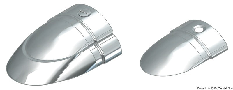 Tessilmare SPHAERA 35 fender profile SS end cap for slim base - foto originale Osculati Srl