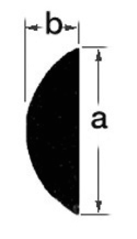 D-section AISI316 profile 38 mm Rod 3m (pack of 3) - foto originale Osculati Srl