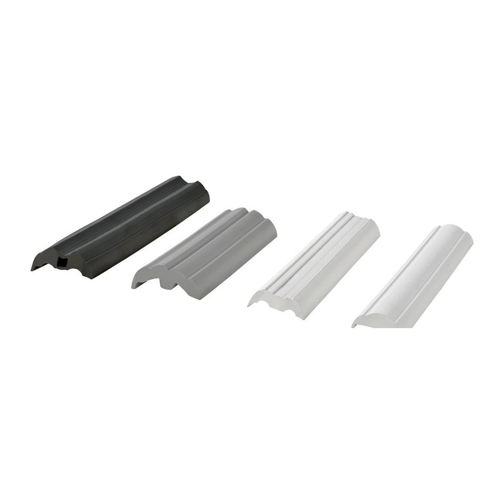 Douglas marine Grey PVC base for fender profile 20 deep-drawn (pack of 24) - foto originale Osculati Srl