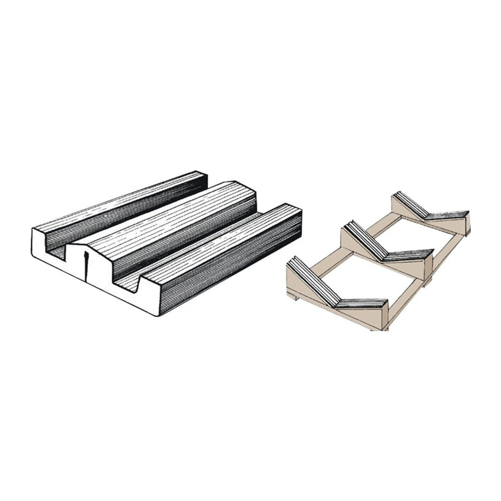 Tessilmare PVC flexible profile 73x16 mm Roll 24 m (pack of 24) - foto originale Osculati Srl