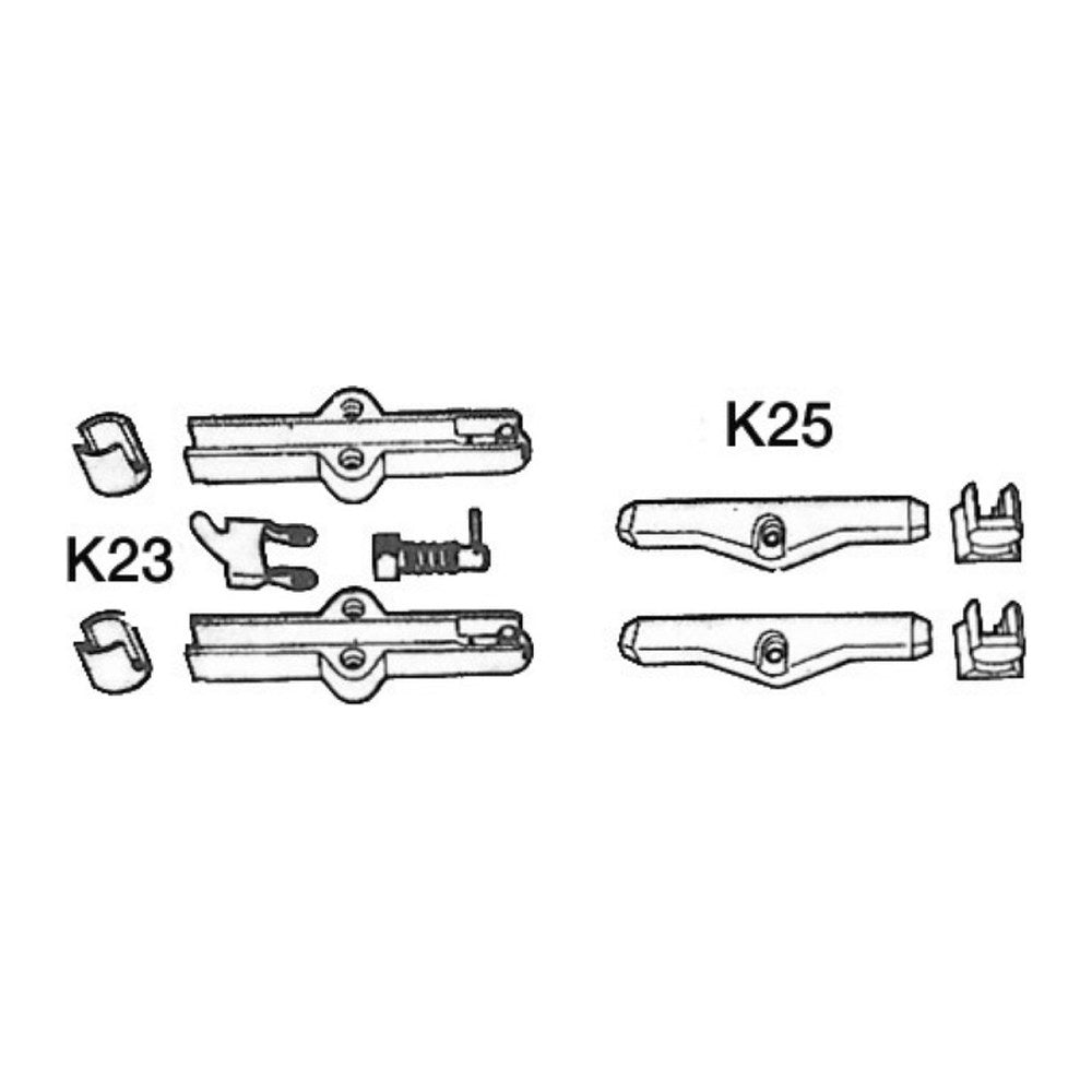 Ultraflex K23 kit for K23, K24, K25 cable connection - foto originale Osculati Srl