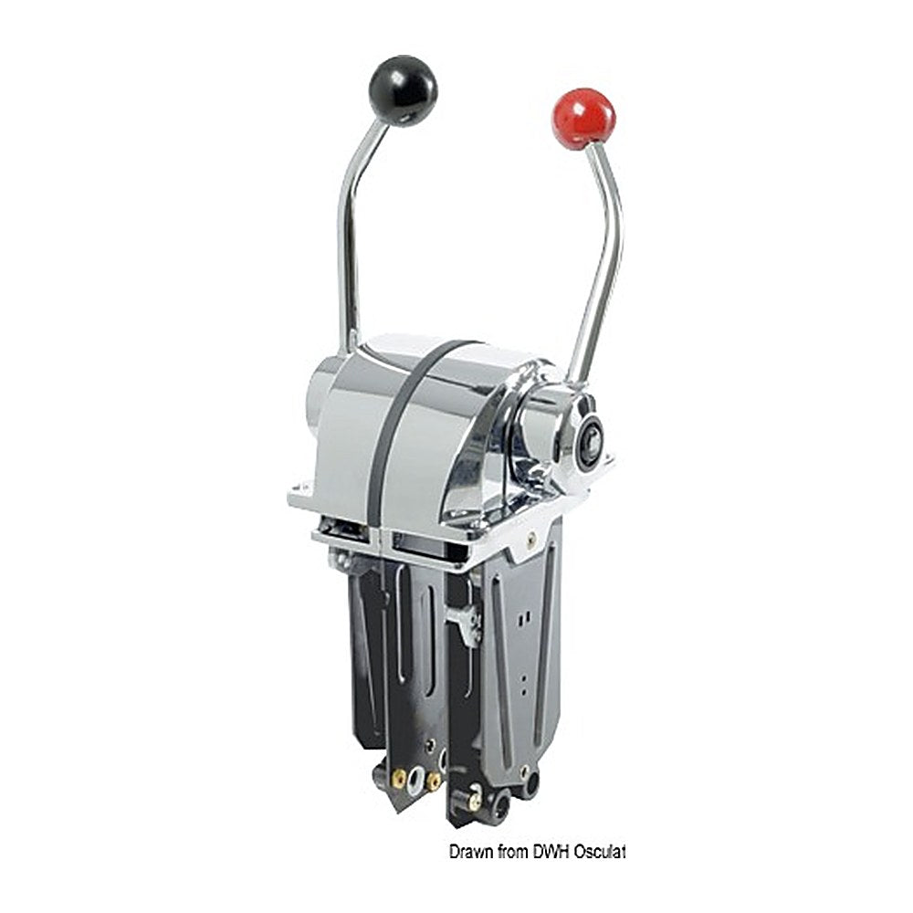 Ultraflex Single lever control box B 322 - foto originale Osculati Srl