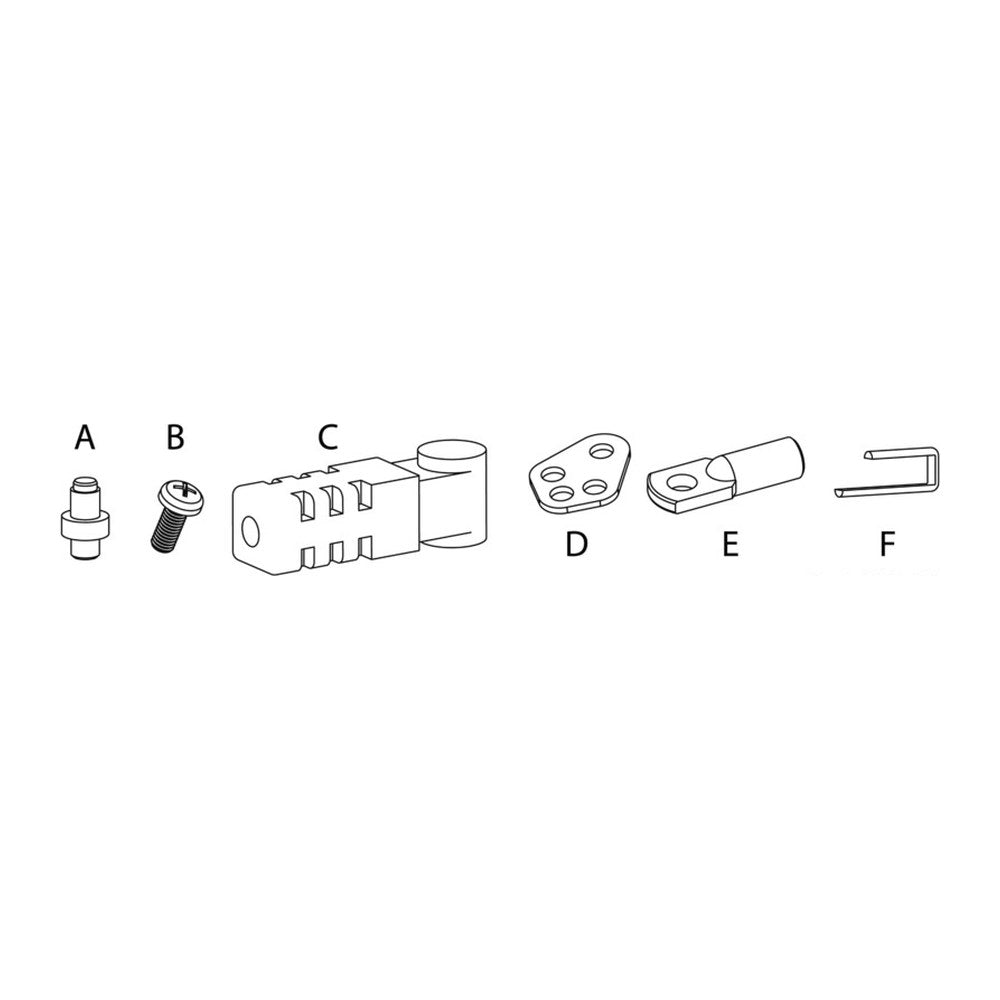 Ultraflex Kit for cable connection K67 - foto originale Osculati Srl