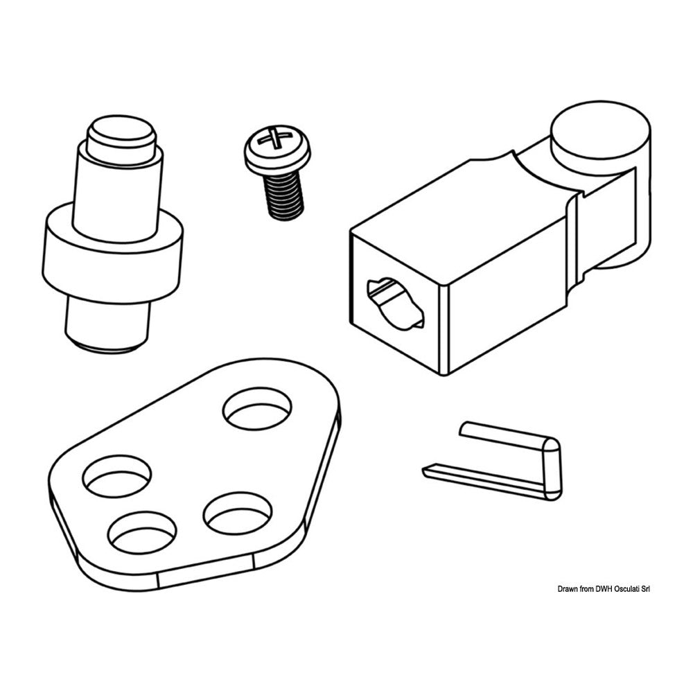 Ultraflex Kit for cable connection K65 - foto originale Osculati Srl