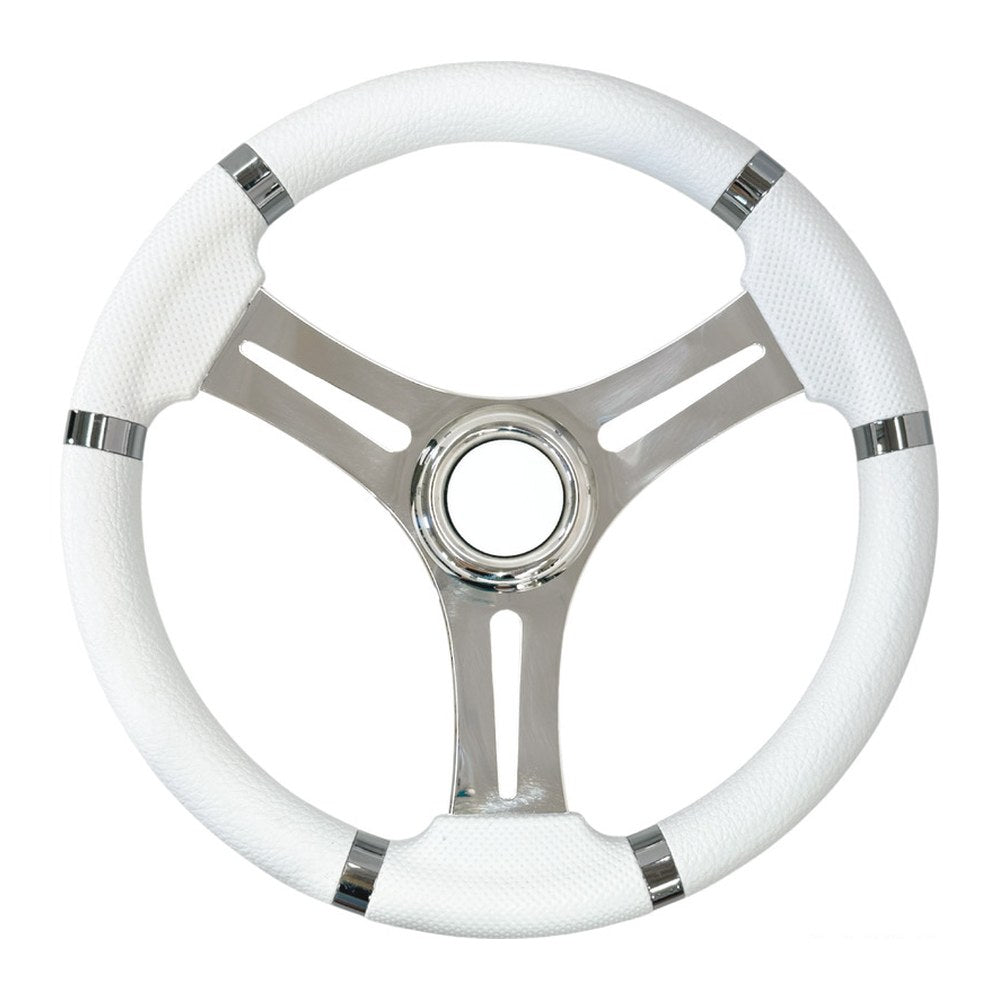 Steering wheel white wheel 350 mm - foto originale Osculati Srl