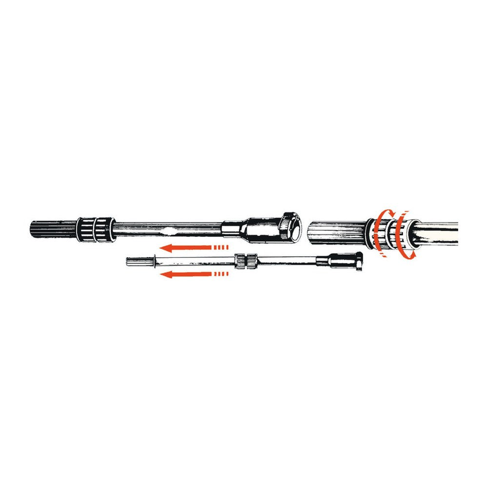Telescopic extension rod for outboard engines - foto originale Osculati Srl