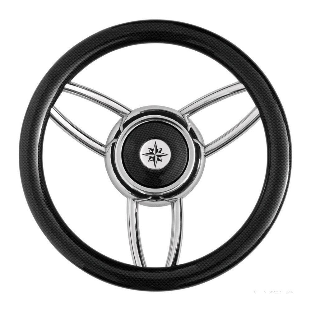 Blitz steering wheel w/carbon outer ring - foto originale Osculati Srl