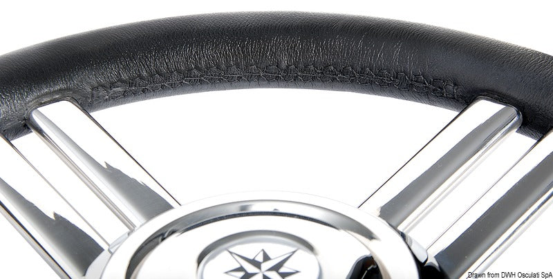 Magnifico steering wheel 3-spoke Ø 350 mm carbon - foto originale Osculati Srl