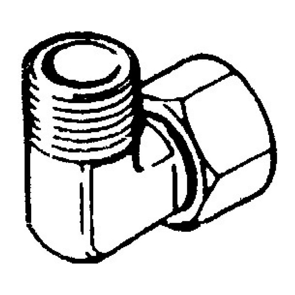 90° 3/8" swivel fitting for Ultraflex pumps - foto originale Osculati Srl