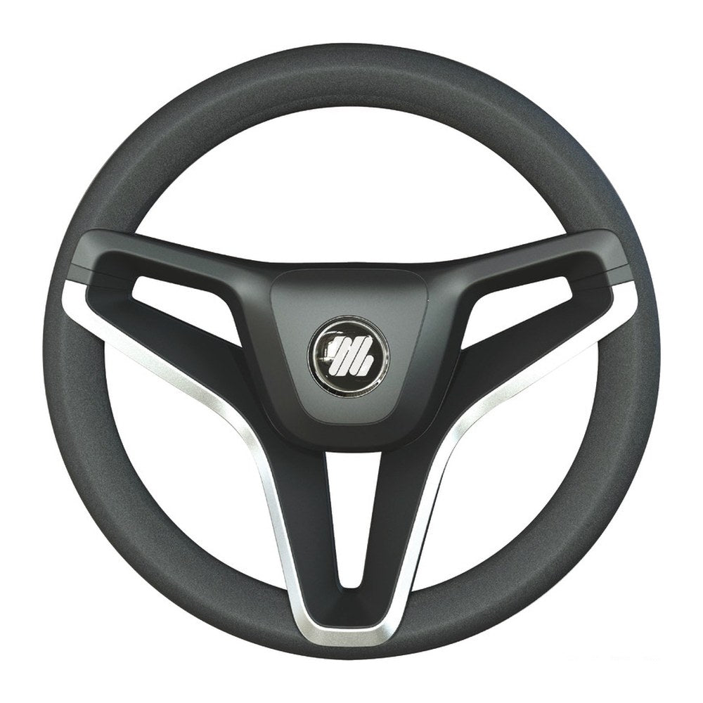 ULTRAFLEX Portofino wheel black 350mm chr.spokes - foto originale Osculati Srl