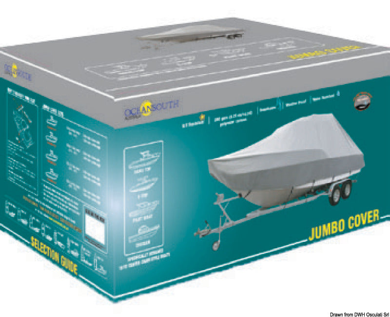 Oceansouth Jumbo made-to-measure cover grey 700/760 cm - foto originale Osculati Srl