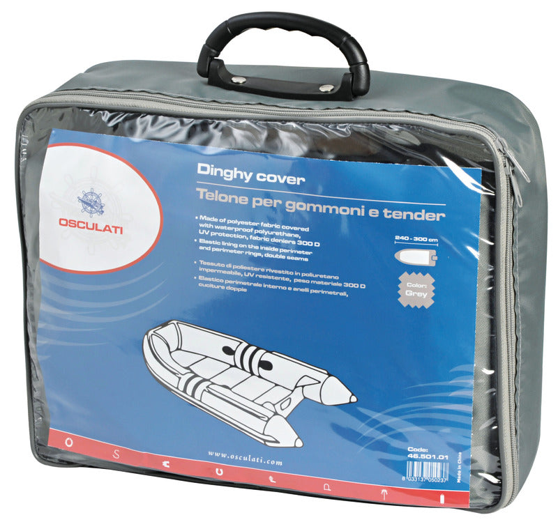 Tarpaulin grey for dinghy 300/360 cm 300D - foto originale Osculati Srl