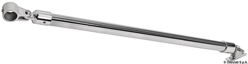 Support arm kit for bimini AISI316 Ø 22 mm pipe - foto originale Osculati Srl