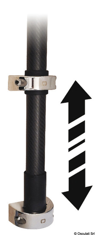 Bushing kit for stanchion Ø 38 mm - foto originale Osculati Srl