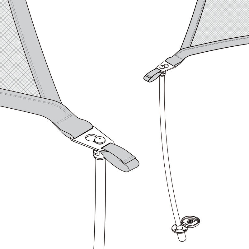 Flexible fiberglass pole 137 cm - foto originale Osculati Srl