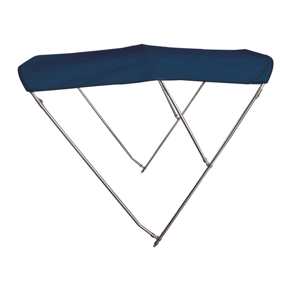 3-arc bimini high AISI316 Ø 25 mm 170/180 cm blue - foto originale Osculati Srl