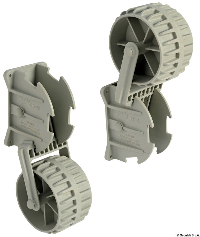 Launching wheels for tender 100x270 mm - foto originale Osculati Srl