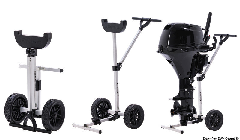 Rooteq Trailer w/foldable wheels - foto originale Osculati Srl