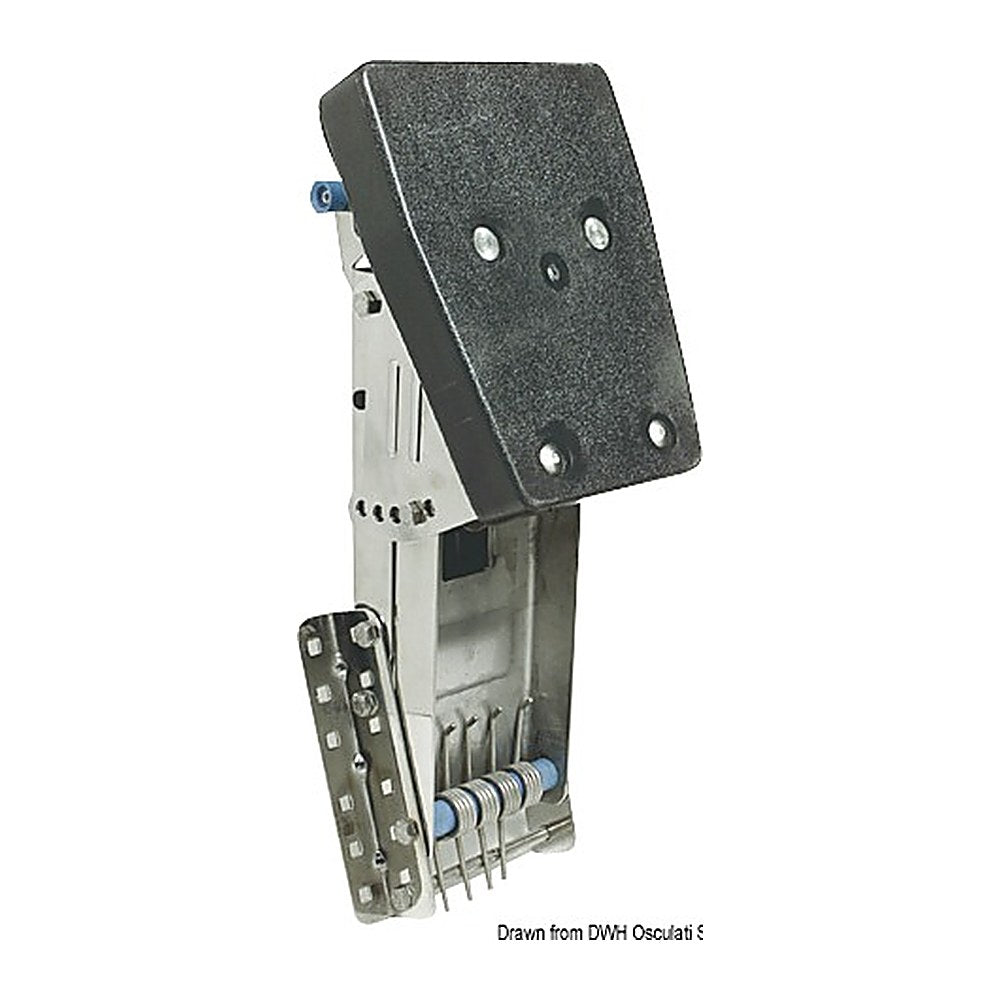 Auxiliary outboard engine bracket for Mega - foto originale Osculati Srl