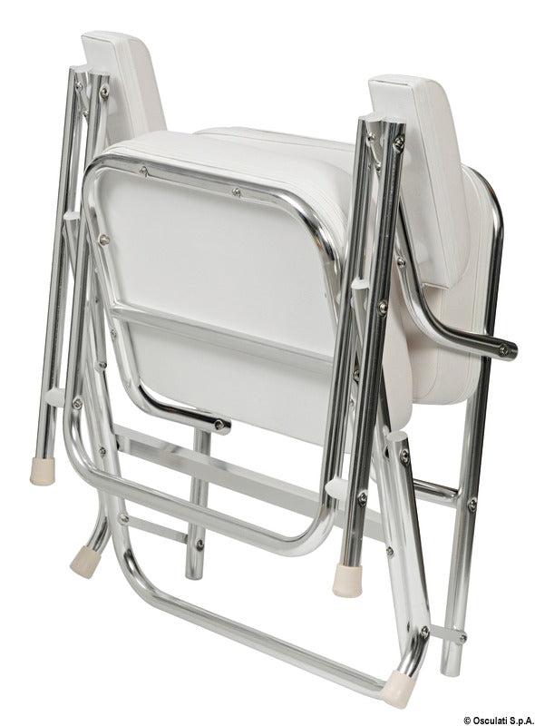 Captain's chair white - foto originale Osculati Srl