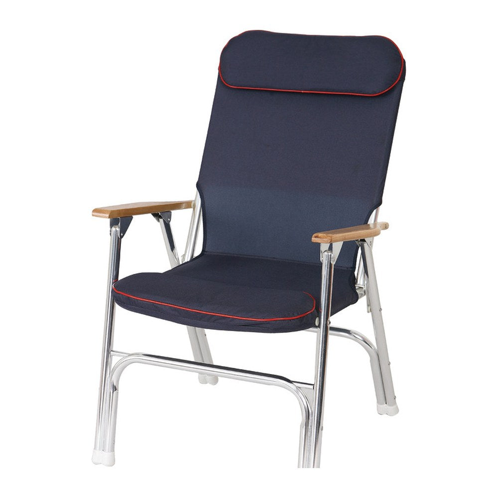 Super-deck foldable padded chair - foto originale Osculati Srl