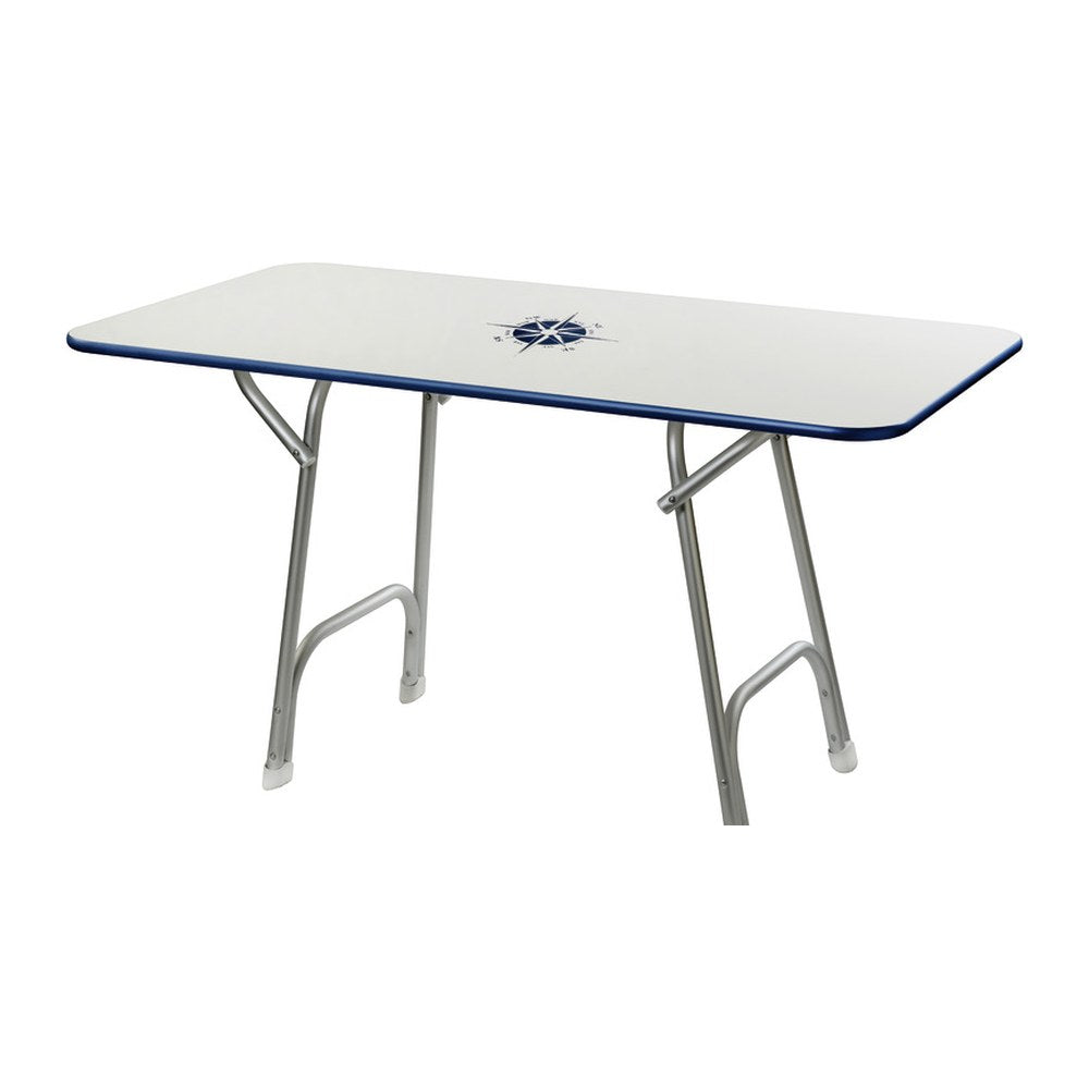 High-quality tip-top table rectangulaire 130x73 cm - foto originale Osculati Srl