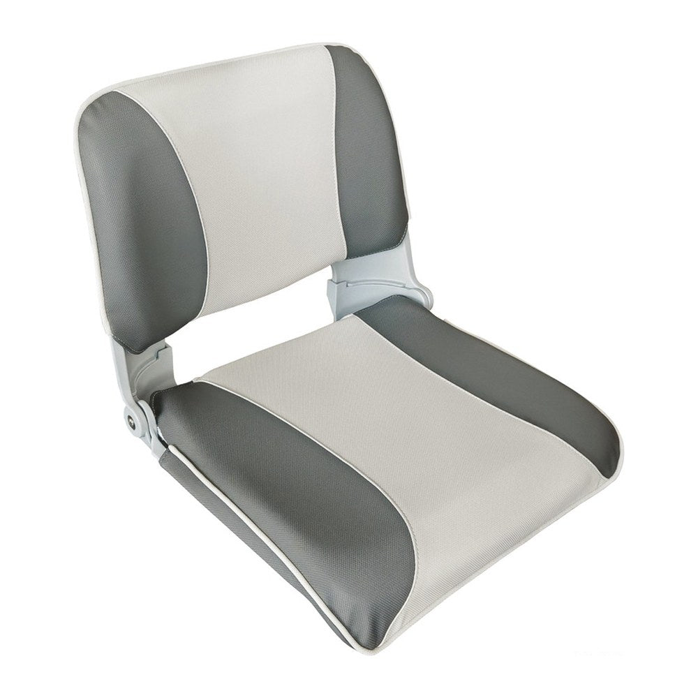 Seat foldable backrest pull-out padding Light gray/charcoal - foto originale Osculati Srl