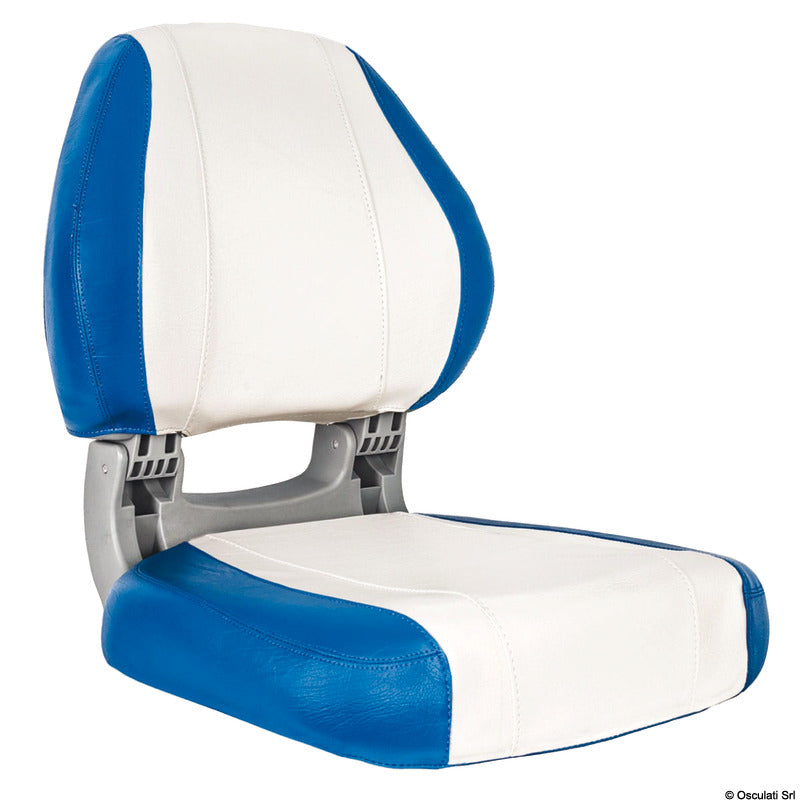 Oceansouth Scirocco ergonomic seat blue + white - foto originale Osculati Srl