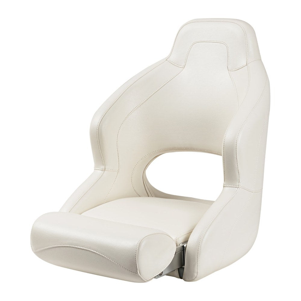 Anatomic seat H52 RAL 9010 - foto originale Osculati Srl