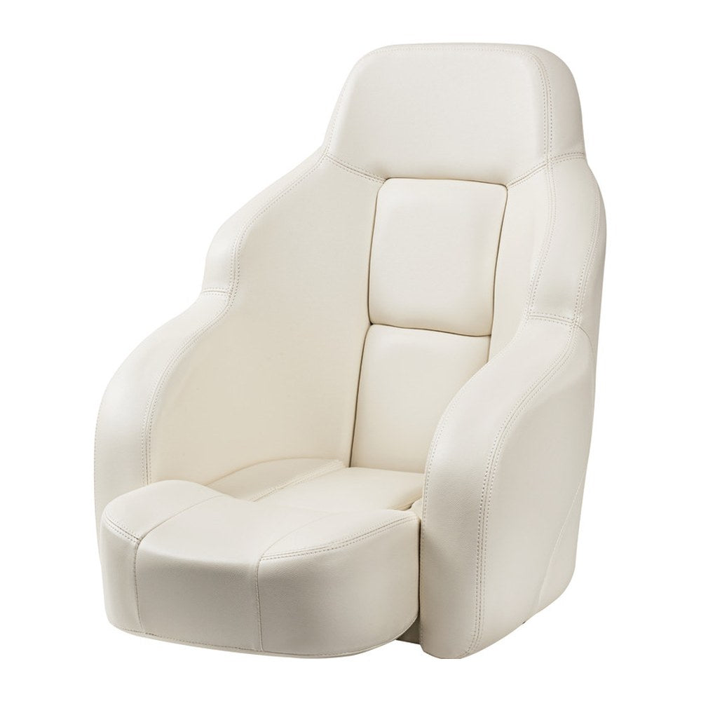 Ergonomic padded seat with Flip UP RS56 white - foto originale Osculati Srl