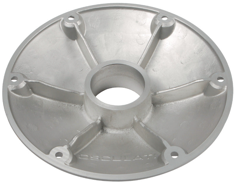 Spare support polished anodized aluminium Ø 165mm - foto originale Osculati Srl