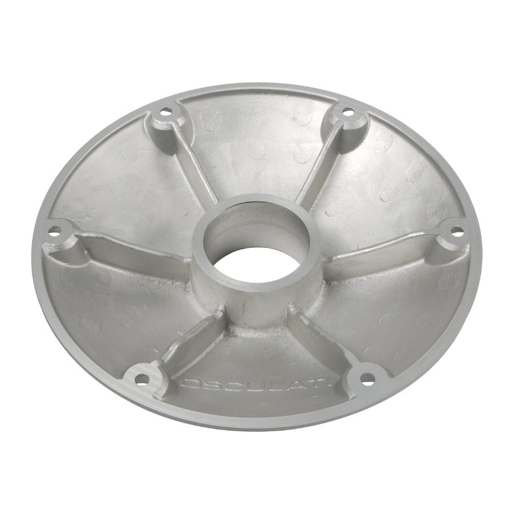 Spare support polished anodized aluminium Ø 165mm - foto originale Osculati Srl