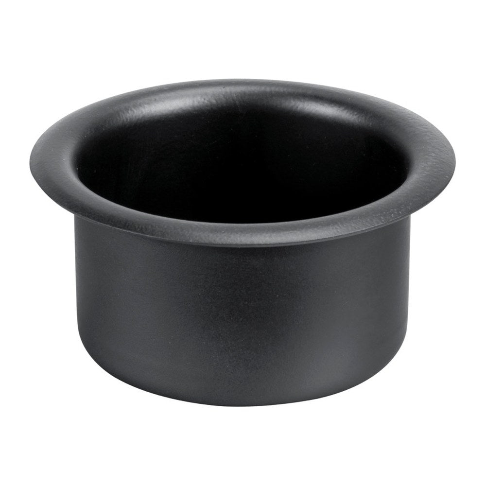 SS glass and can holder black - foto originale Osculati Srl