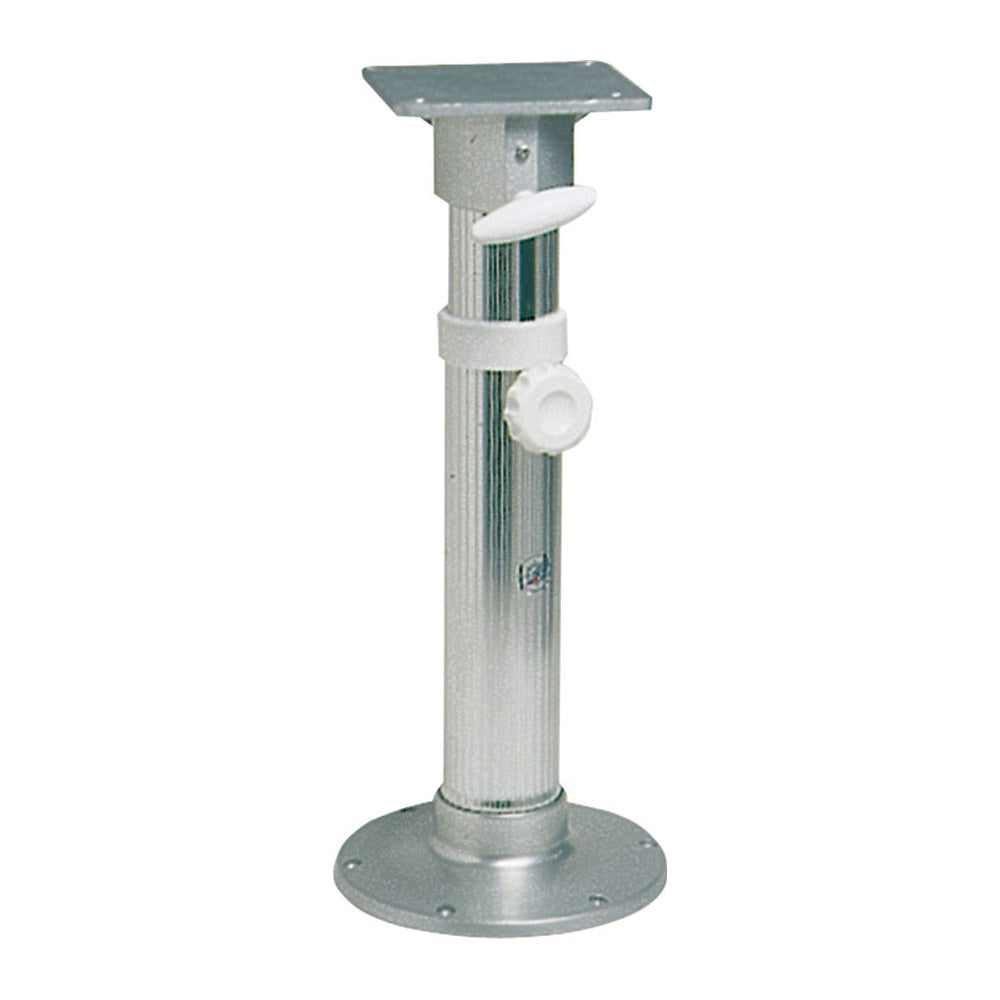Swivel pedestal telescopic polished 45-62 cm - foto originale Osculati Srl