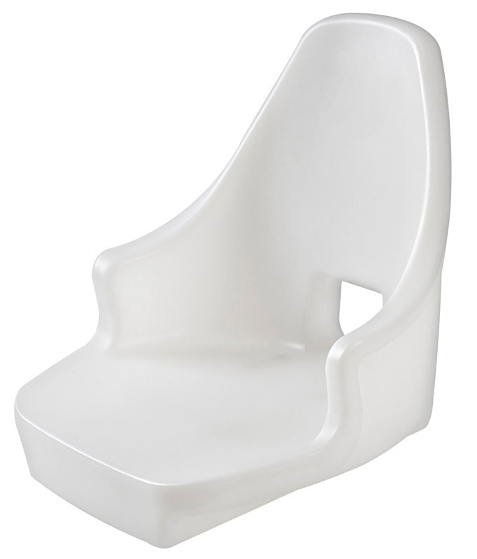 Compact seat frame polyethylene white no cushions - foto originale Osculati Srl