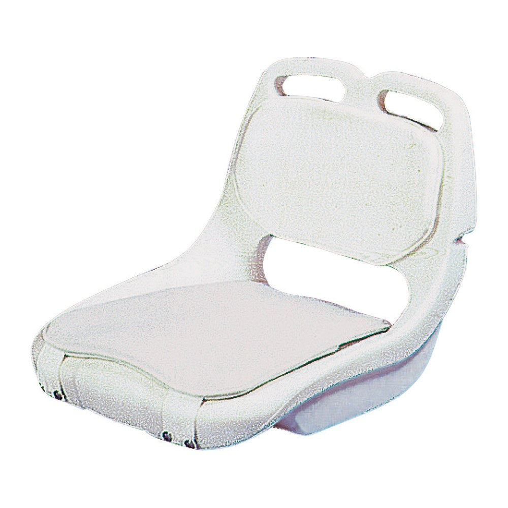 Seat frame white polyethylene - foto originale Osculati Srl