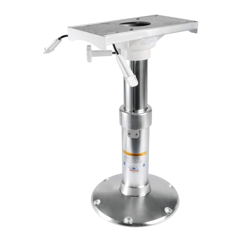 Pedestal w/seat mount telescopic 454/590 mm - foto originale Osculati Srl