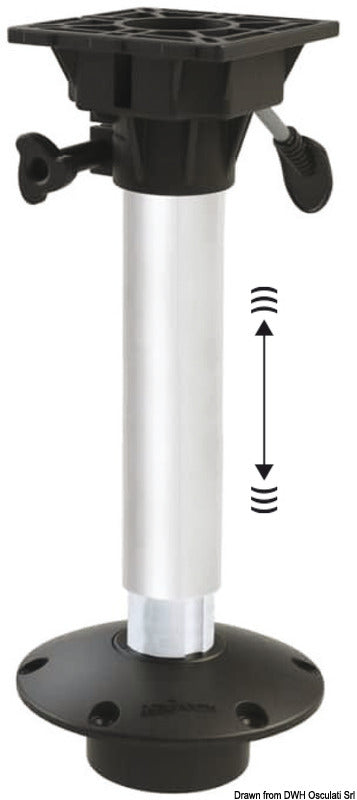 Oceansouth WAVERIDER pedestal telescopic 310/390 mm - foto originale Osculati Srl
