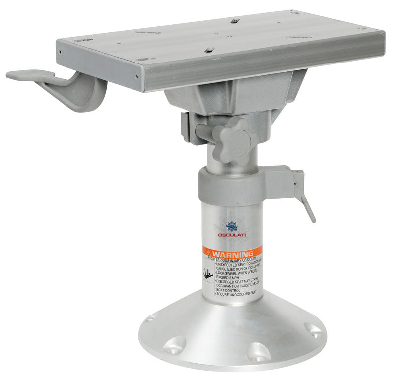 Base and column + seat support height 280/380 - foto originale Osculati Srl